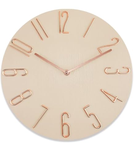 Amazon.co.jp: 電波時計 掛け時計 静音 壁掛け時計 軽量 かべ掛け時計